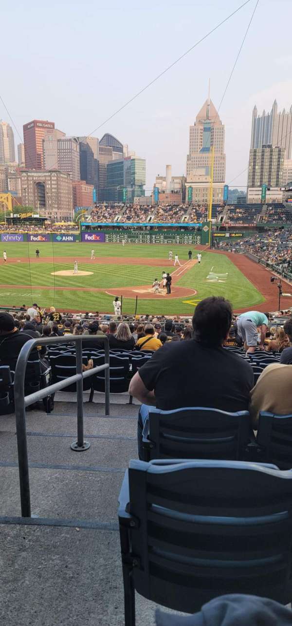 PNC Park, section: 119, row: V, seat: 14