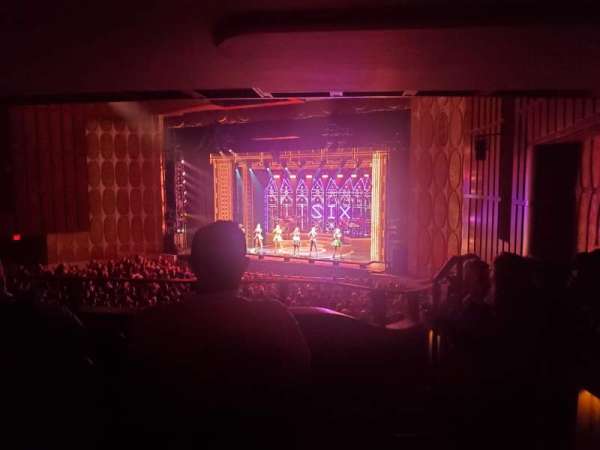 Fisher Theatre, section: Mezzanine R, row: HH, seat: 60