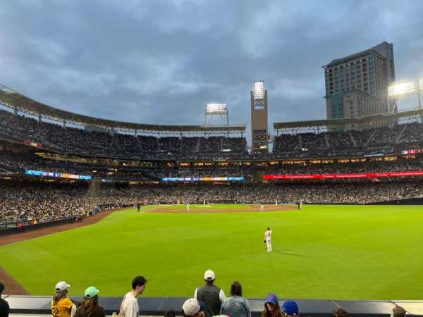 Petco Park, section: 131, row: 3, seat: 15