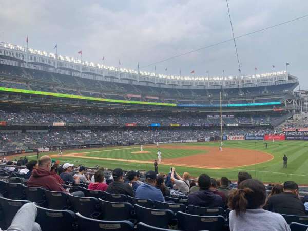 Yankee Stadium, section: 114a, row: 12, seat: 3