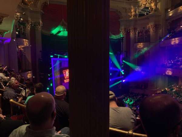 Academy of Music, section: Balcony F, row: B, seat: 17