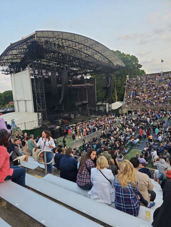 Forest Hills Stadium, section: 901, row: B, seat: 7