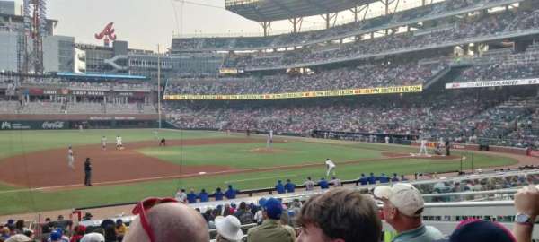 Truist Park, section: 135, row: 5, seat: 7