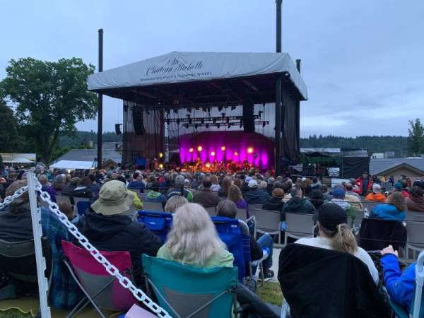 Chateau Ste Michelle Amphitheatre, section: RALWNA, row: 1, seat: 19