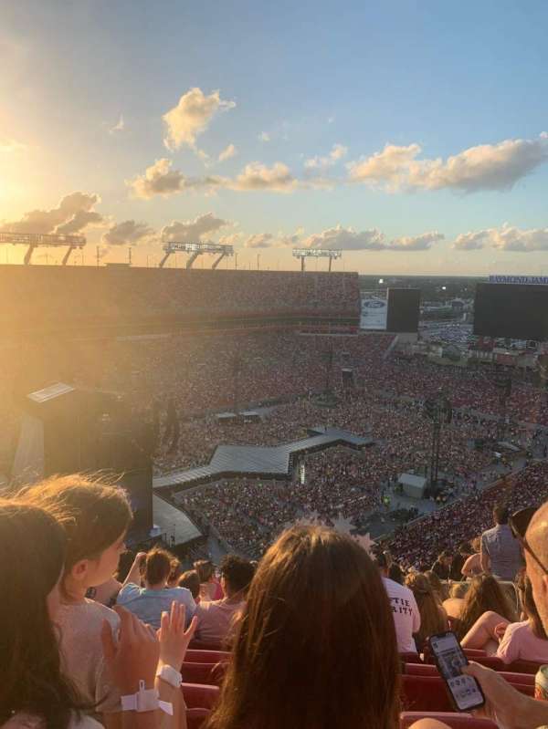 Raymond James Stadium, section: 328, row: DD, seat: 22