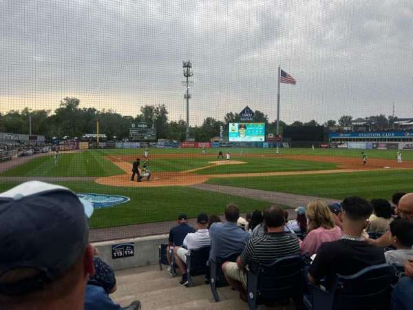 LMCU Ballpark, section: 115, row: 8, seat: 1