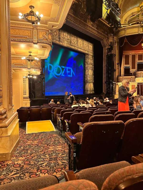 Hippodrome Theatre, section: Left Orchestra, row: P, seat: 31