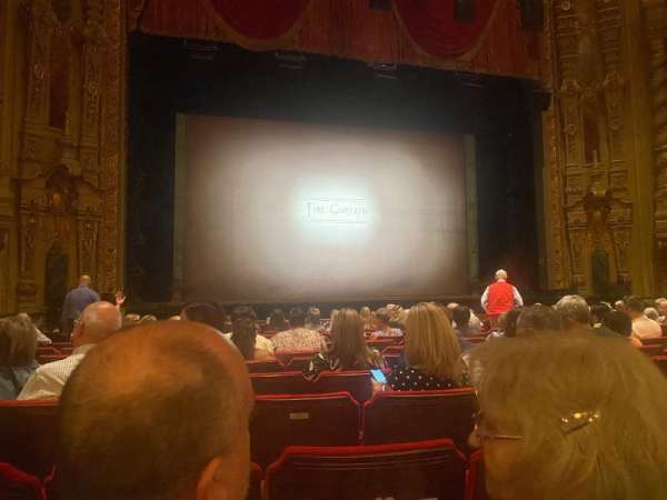 Ohio Theatre, Columbus, section: Orchestra 3, row: N, seat: 119