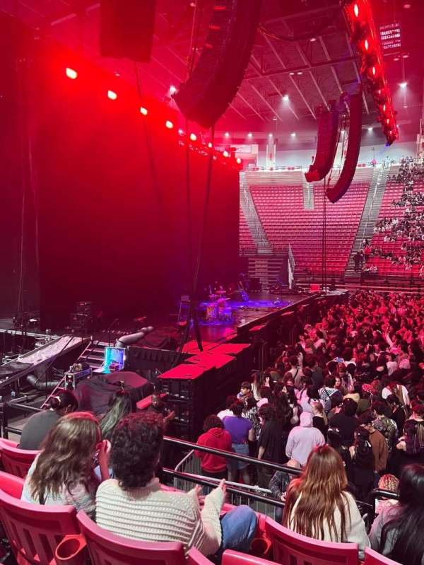 Viejas Arena, section: Q, row: 9, seat: 7