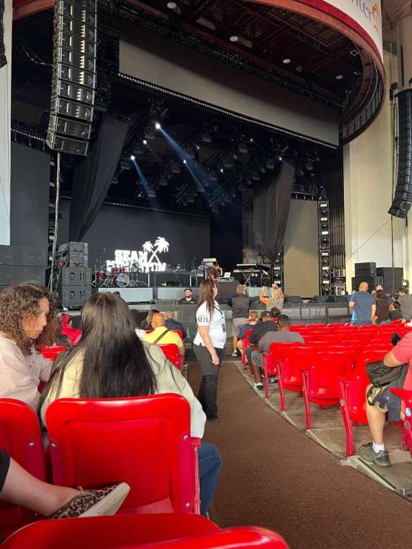 PNC Bank Arts Center, section: 104, row: M, seat: 1