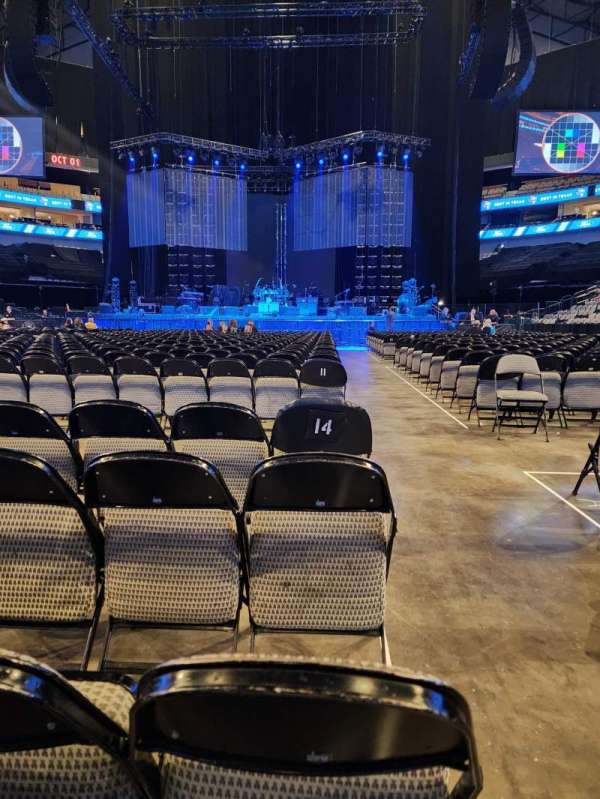 American Airlines Center, section: 14, row: D, seat: 1