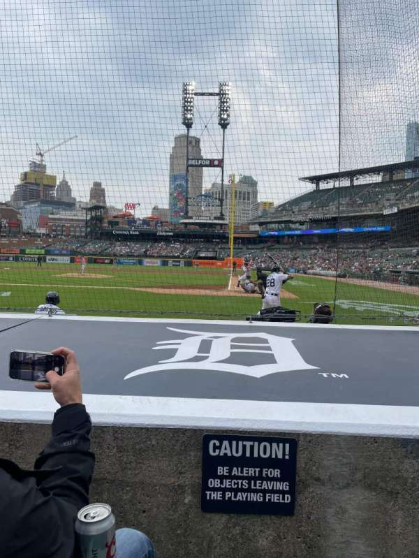 Comerica Park, section: 131, row: 8, seat: 5