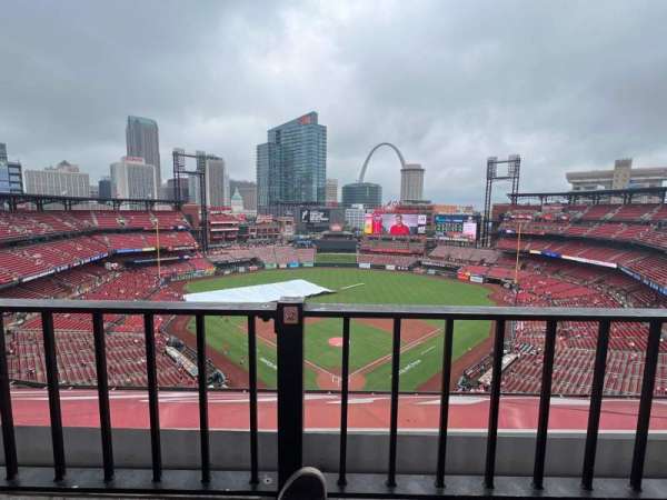 Busch Stadium, section: 450, row: 1, seat: 12