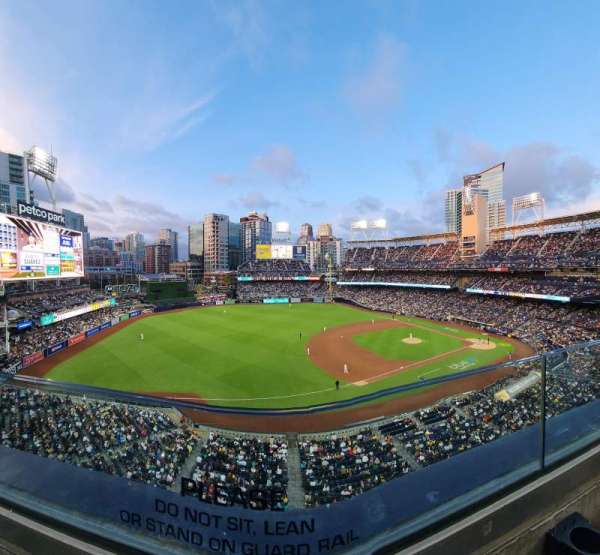 Petco Park, section: 318, row: 1, seat: 9