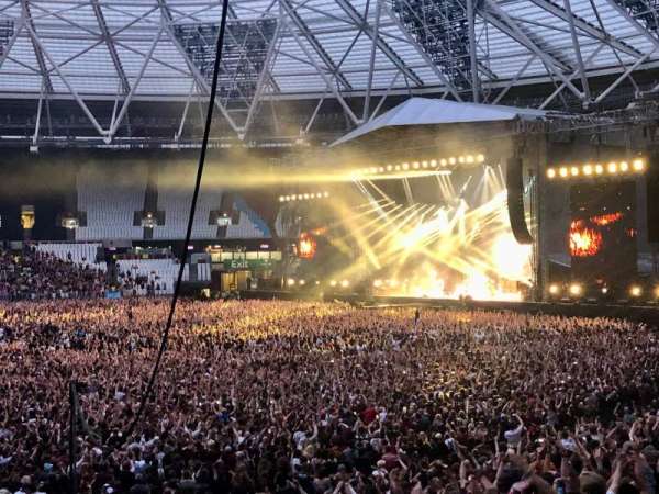 London Stadium, section: 244, row: 61, seat: 191