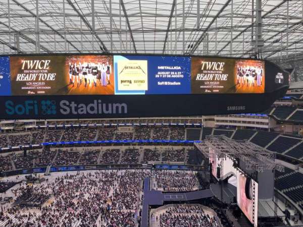 SoFi Stadium, section: 446, row: 1