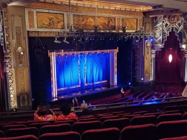 Hollywood Pantages Theatre, section: Mezzanine L, row: H, seat: 19