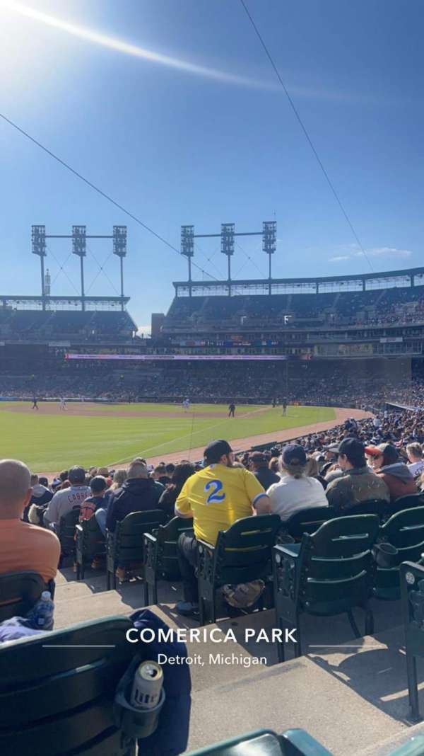 Comerica Park, section: 143, row: 24, seat: 2