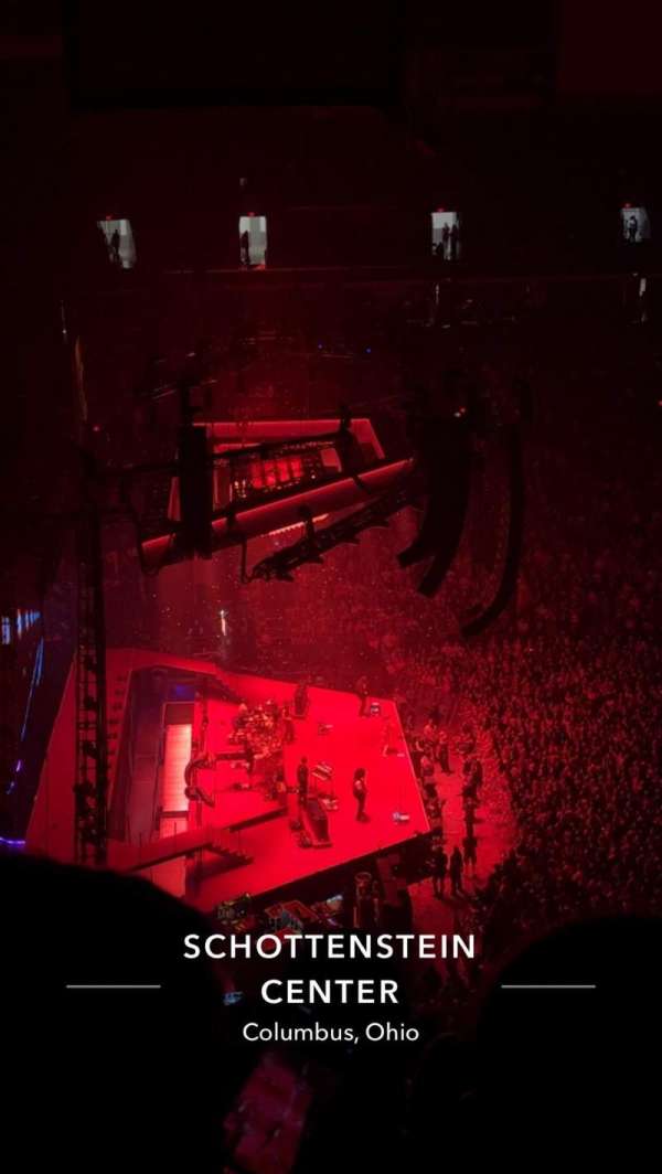Value City Arena, section: 308, row: Q, seat: 1-3