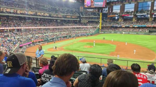 Globe Life Field, section: 120, row: 6, seat: 6