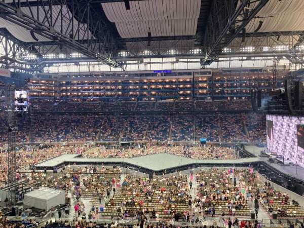 Ford Field, section: 232, row: 2, seat: 1