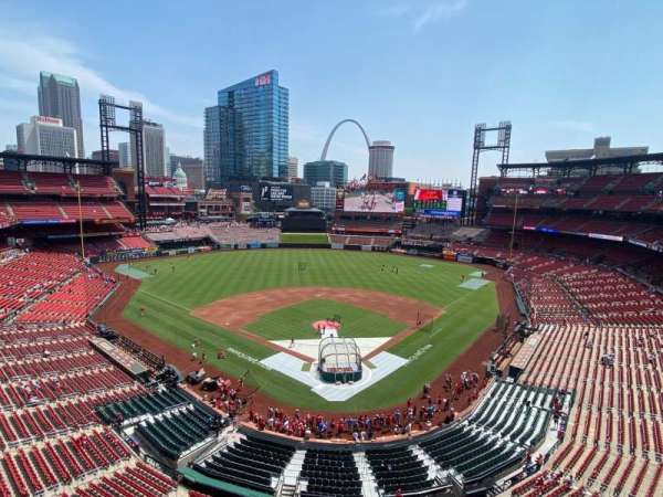 Busch Stadium, section: 351, row: 2, seat: 5