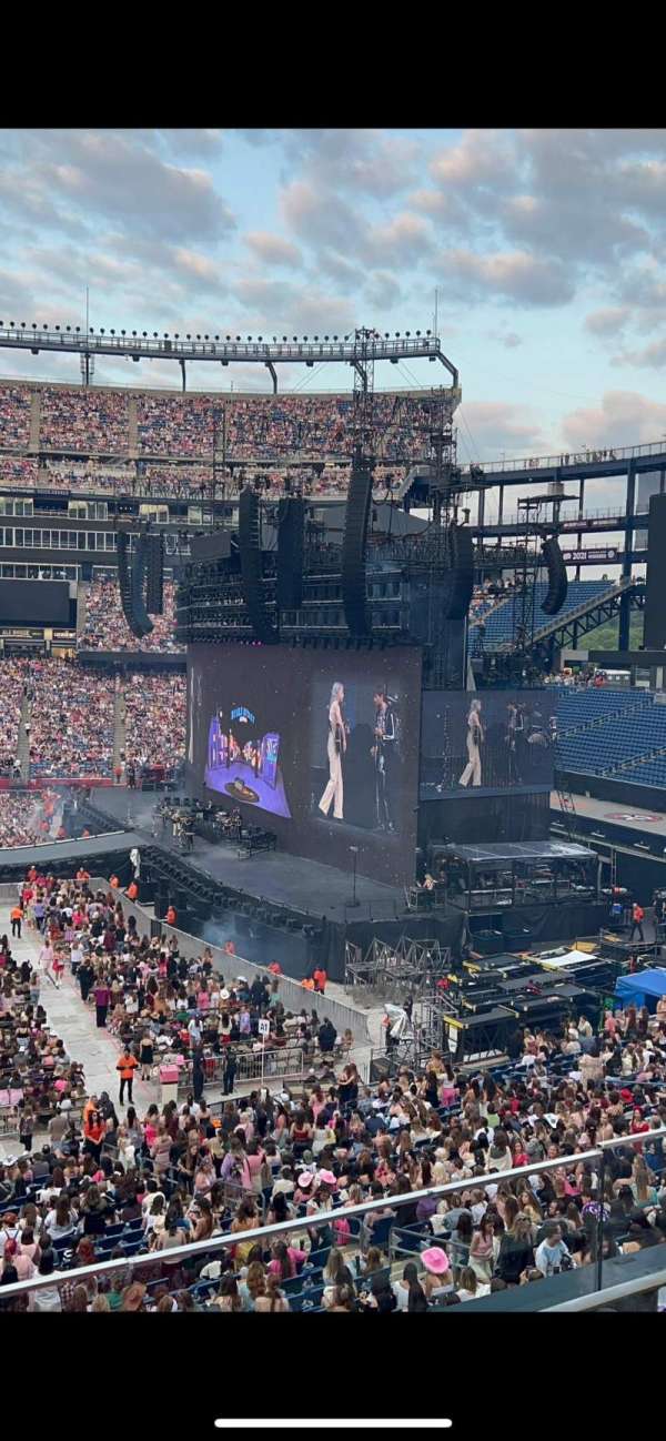 Gillette Stadium, section: CL29, row: 3, seat: 8