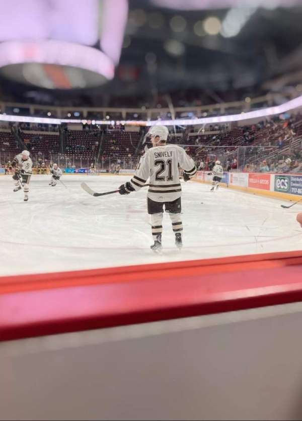 Giant Center, section: 116, row: A, seat: 4