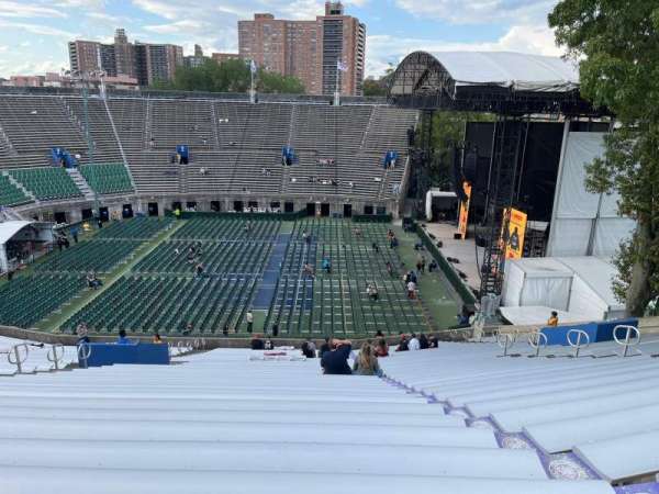 Forest Hills Stadium, section: 202, row: UU, seat: 3