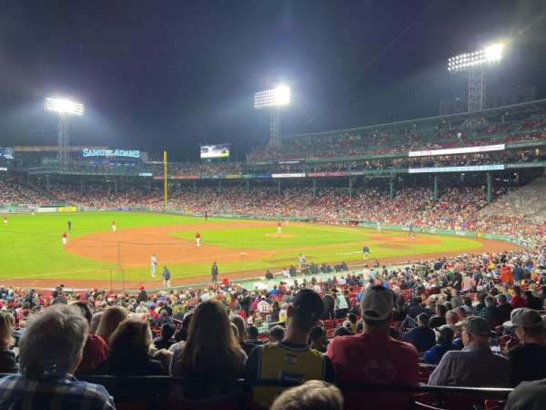 Fenway Park, section: Grandstand 29, row: 3, seat: 8