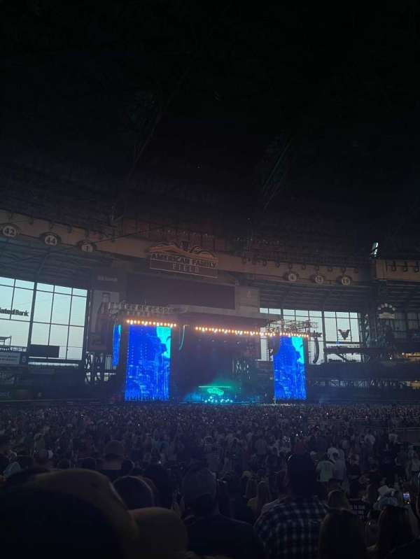 American Family Field, section: 124, row: 15, seat: 4