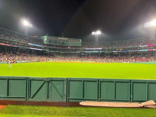 Fenway Park, section: Bleacher 41, row: 1, seat: 8