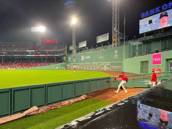Fenway Park, section: Bleacher 41, row: 1, seat: 8
