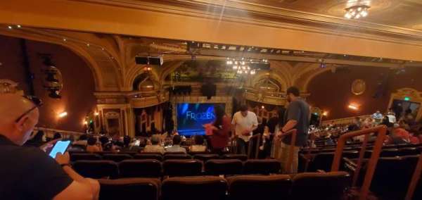 Hippodrome Theatre, section: Left Upper Balcony, row: V, seat: 203