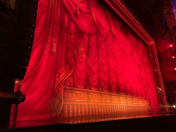 August Wilson Theatre, section: Orchestra L, row: B, seat: 9