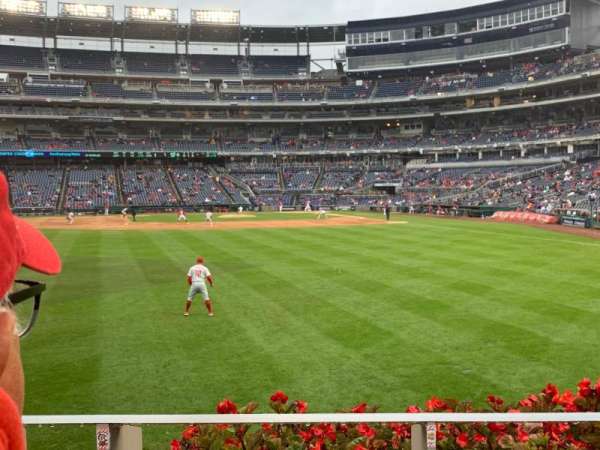 Nationals Park, section: 103, row: B, seat: 8