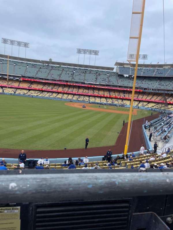 Dodger Stadium, section: 165LG, row: A, seat: 13
