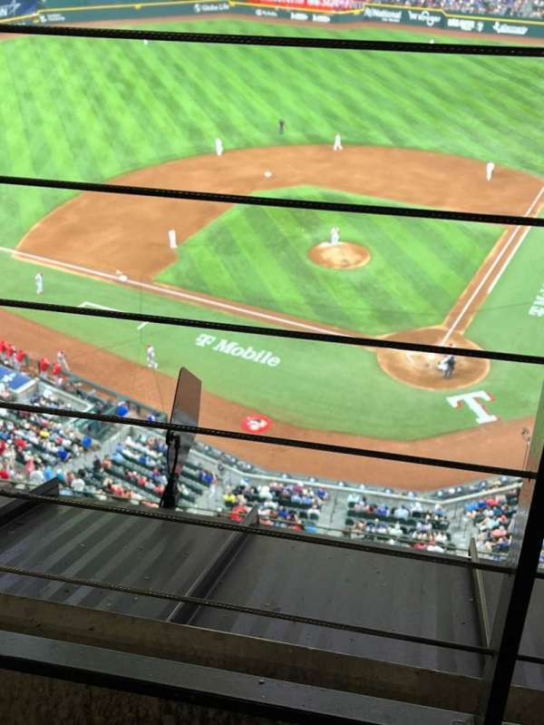 Globe Life Field, section: 311, row: 1, seat: 1