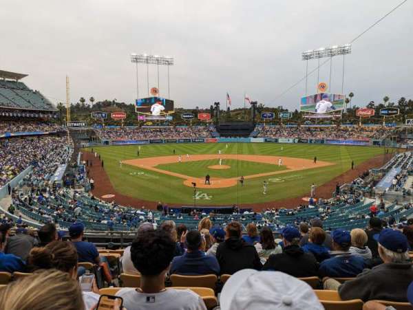 Dodger Stadium, section: 104LG, row: H, seat: 3
