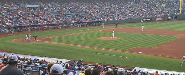 Kauffman Stadium, section: 238, row: JJ, seat: 7