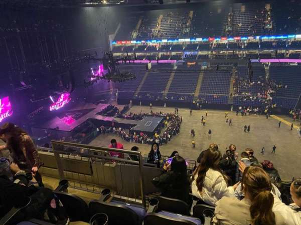 The O2, London, section: 405, row: K, seat: 415