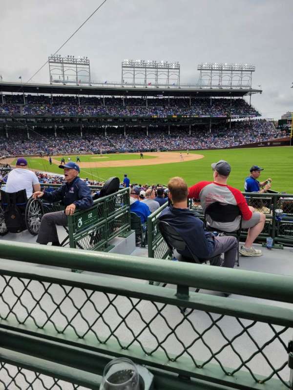 Wrigley Field, section: 232, row: 1, seat: 10