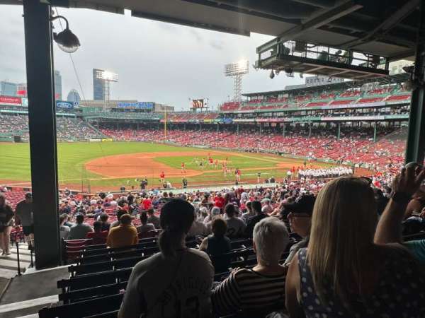 Fenway Park, section: Grandstand 27, row: 8, seat: 25