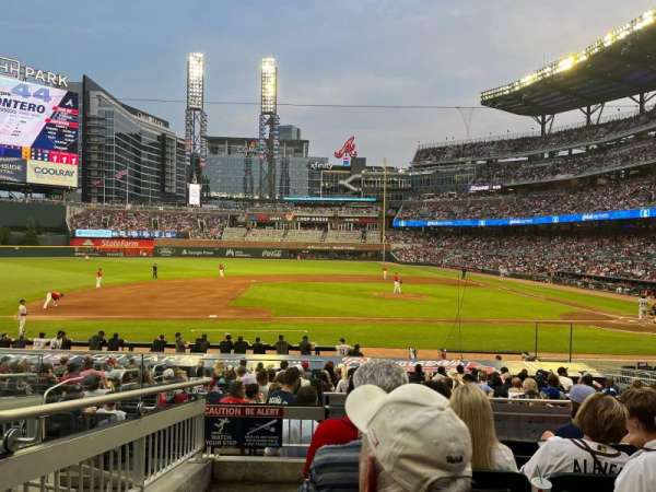 Truist Park, section: 131, row: 5, seat: 16