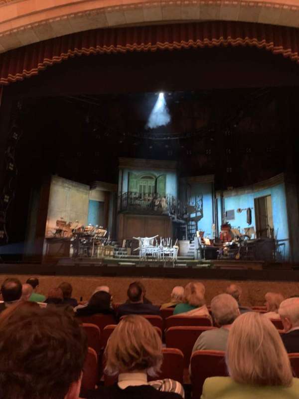 Hershey Theatre, section: ORCHC, row: G, seat: 108