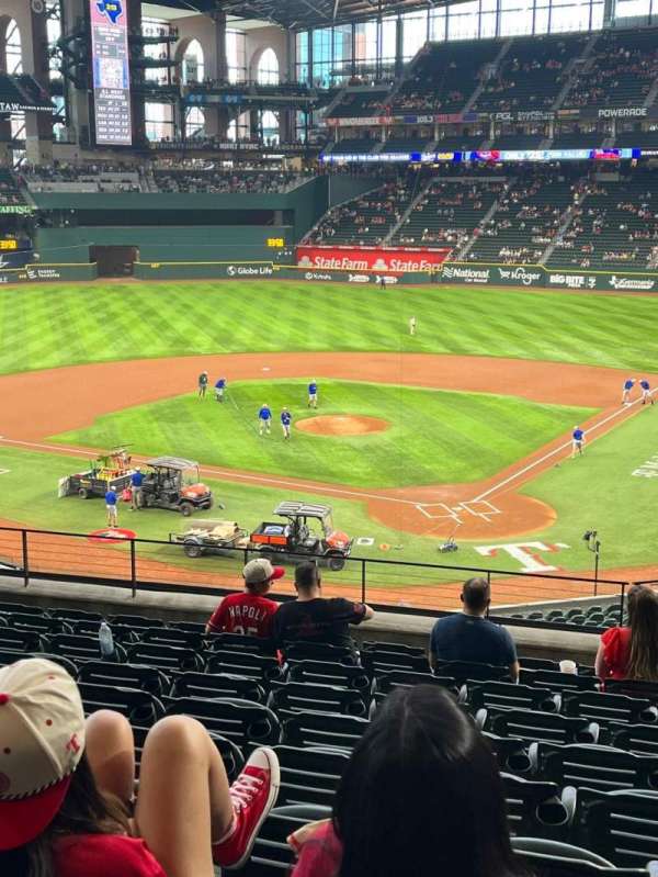 Globe Life Field, section: 112, row: 10, seat: 19