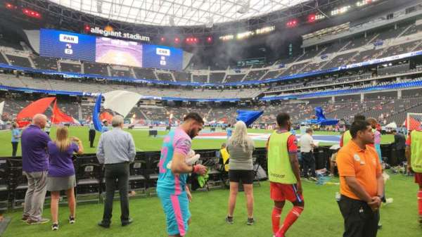 Allegiant Stadium, section: Wynn Field Club, row: GA, seat: SRO