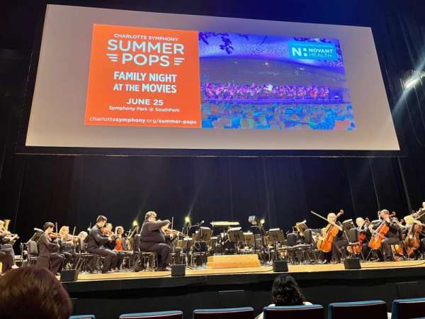 Belk theater, section: Orchestra Front C, row: A, seat: 311