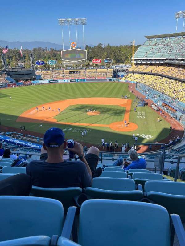 Dodger Stadium, section: 9RS, row: G, seat: 1