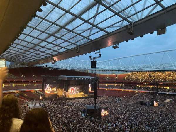 Emirates Stadium, section: 109, row: 3, seat: 502